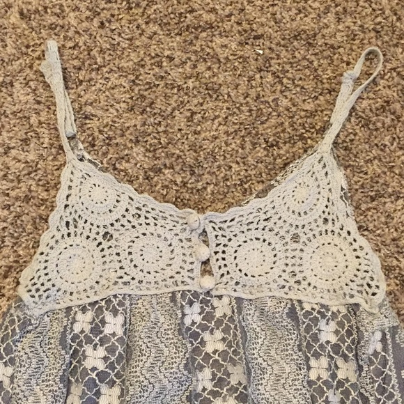 Light & dark grey crop top - Picture 3 of 7